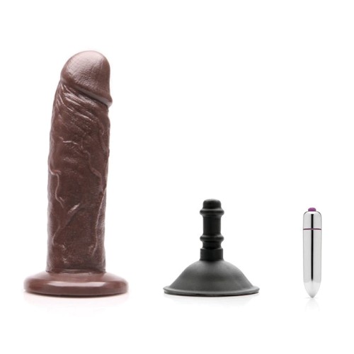 Kit de Dildo Vibrante de Densidad Dual Tantus Sam O2