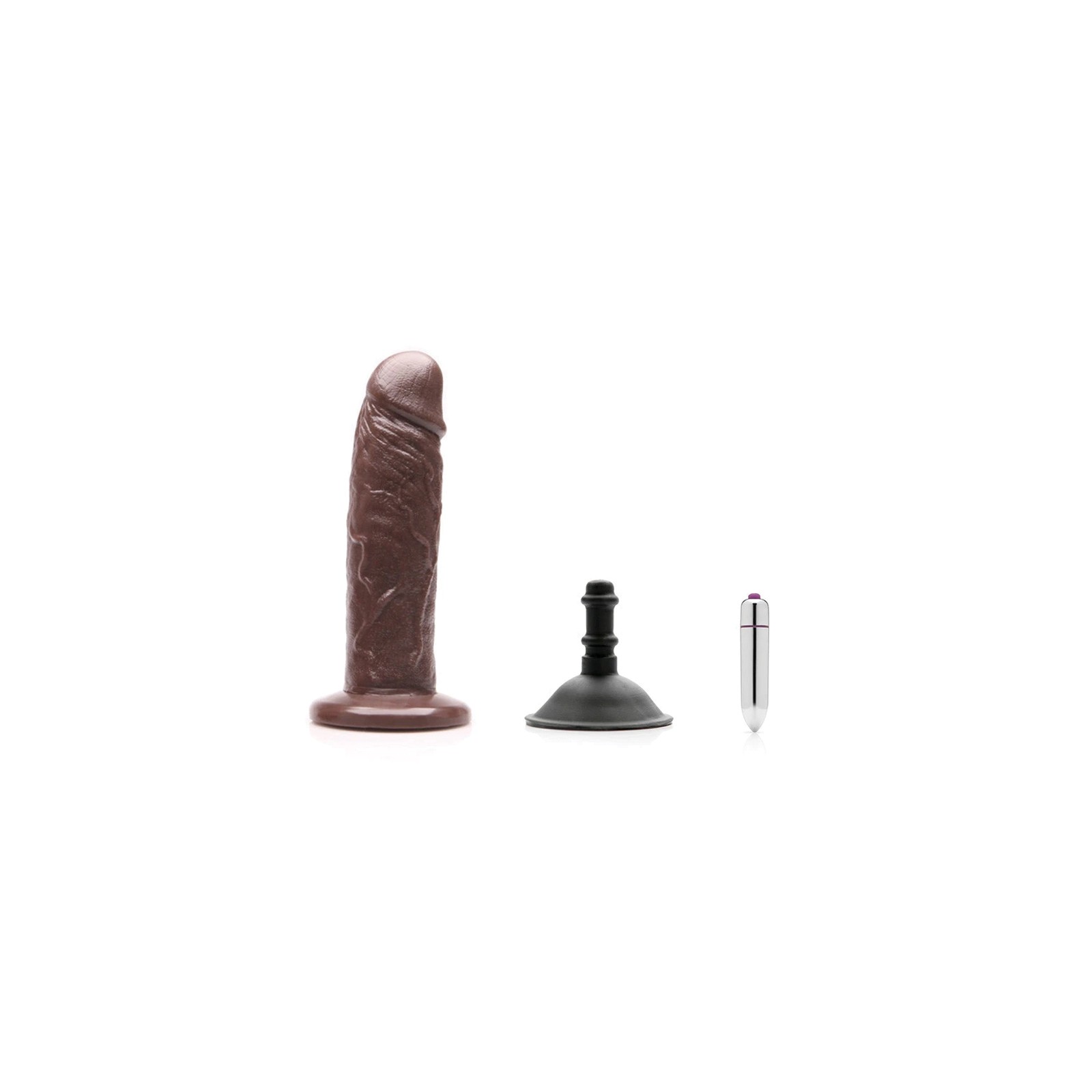 Tantus Sam O2 Vibrating Dual Density Dildo Kit