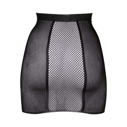 Le Desir Bliss High-Waist Fishnet Skirt