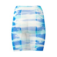 Shots Le Desir Bliss Fishnet Skirt with Rhinestones