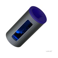 LELO F1S V2 Masturbator Gunmetal Midnight Blue