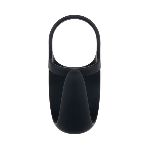 Anillo para el Pene Vibrador con Soporte de Testículos Zero Tolerance