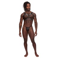 Male Power Leather Gemini Harness