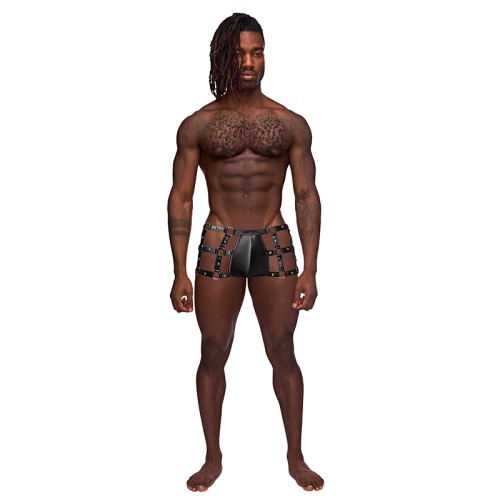 Male Power Fetish Vulcan Cage Short