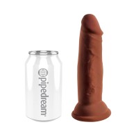 Pipedream King Cock Plus 6 in. Triple Density Cock Realistic Dildo