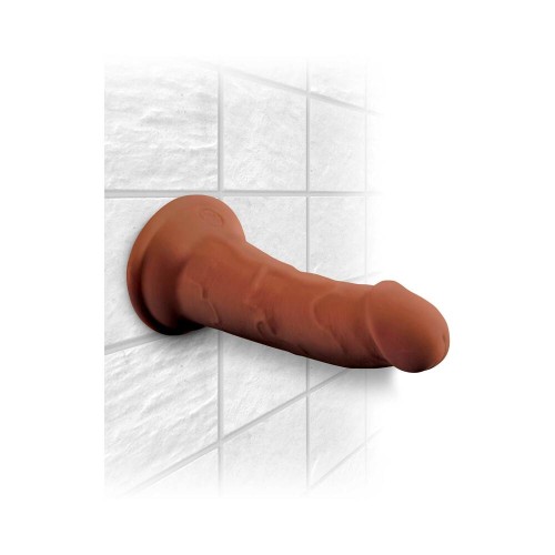 Pipedream King Cock Plus 6 in. Triple Density Cock Realistic Dildo