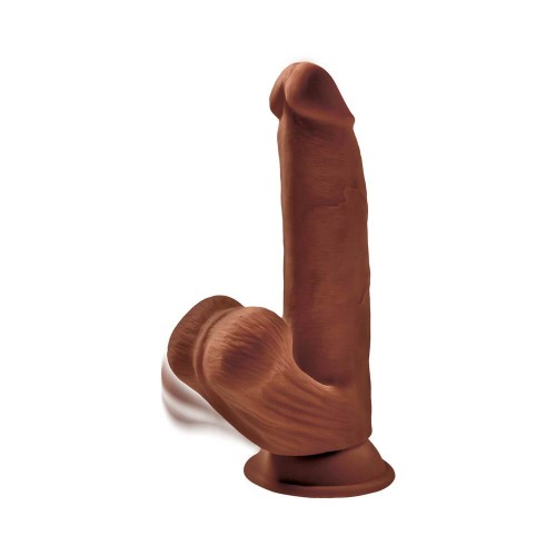 Dildo Triple Densidad King Cock Plus 8 in.