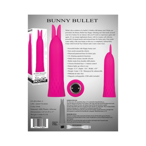 Vibrador Recargable Bunny Bullet