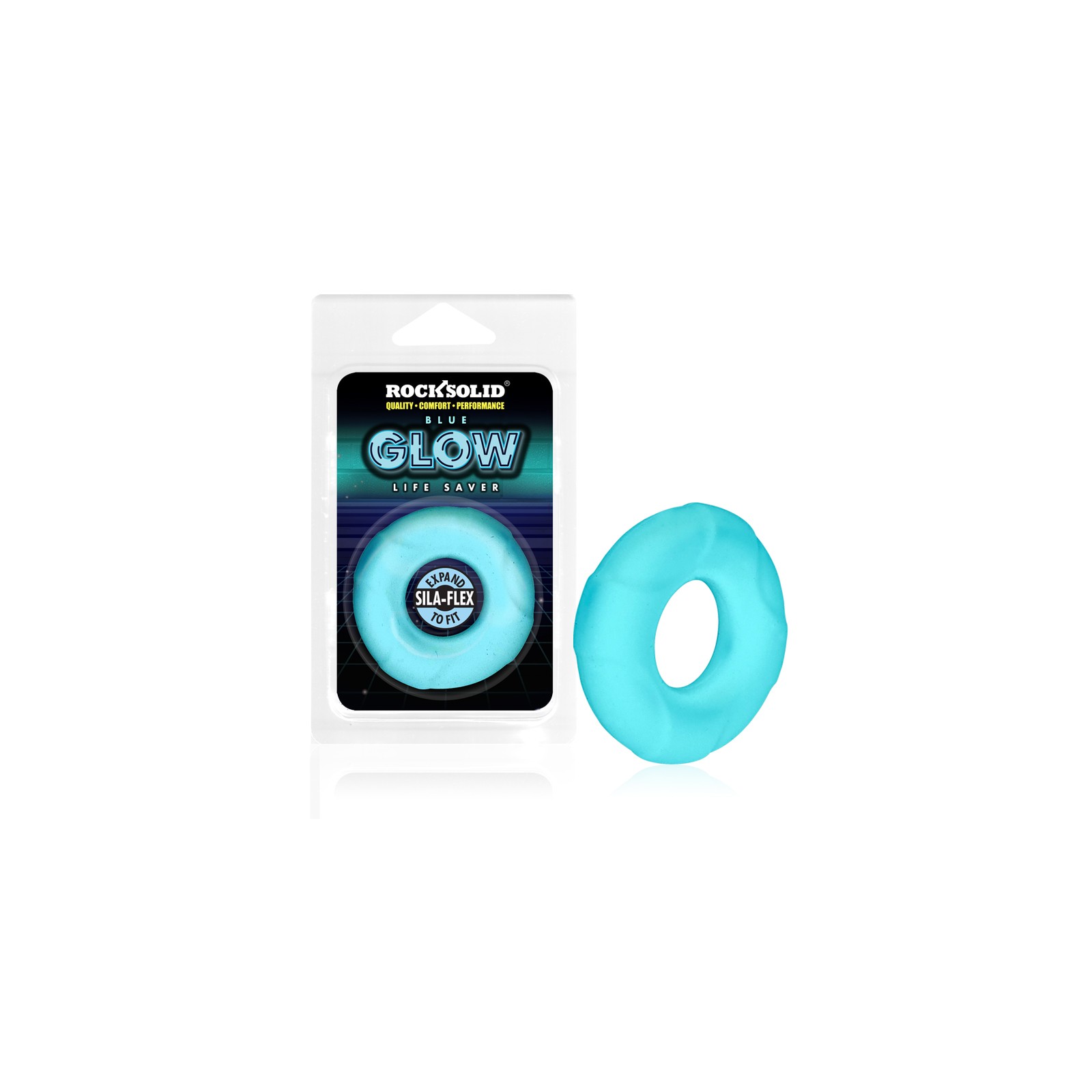 Rock Solid Glow-in-the-Dark Sila-Flex C-Ring