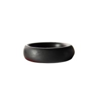 Tantus Intermediate C-Ring 1.875 in Black Optimal Comfort