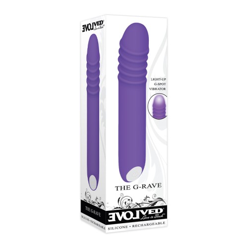 Evolved G-Rave Light-Up Rechargeable G-Spot Vibrator