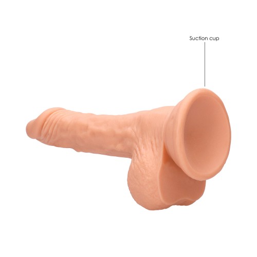 Dildo Realista de 7 in. RealRock con Ventosa