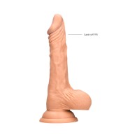 Dildo Realista de 7 in. RealRock con Ventosa