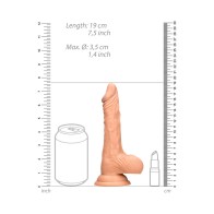 Dildo Realista de 7 in. RealRock con Ventosa