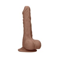 RealRock Realistic 9 in. Dildo with Balls