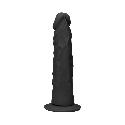 Dildo Realista 7 in. RealRock Negro