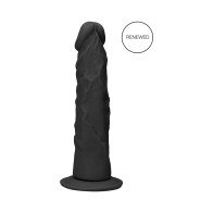 Dildo Realista 7 in. RealRock Negro