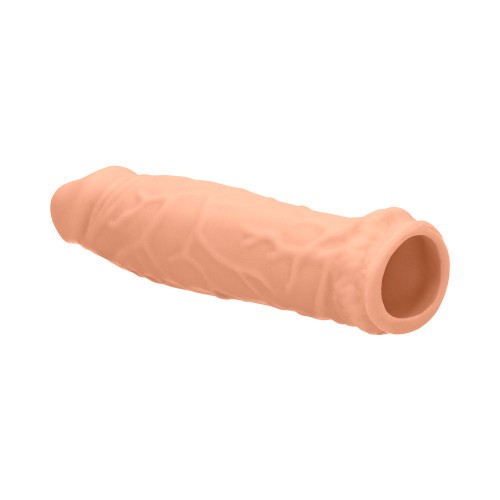 Extensor de Pene Realista RealRock de 6 in. - Beige