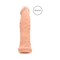 Extensor de Pene Realista RealRock de 6 in. - Beige