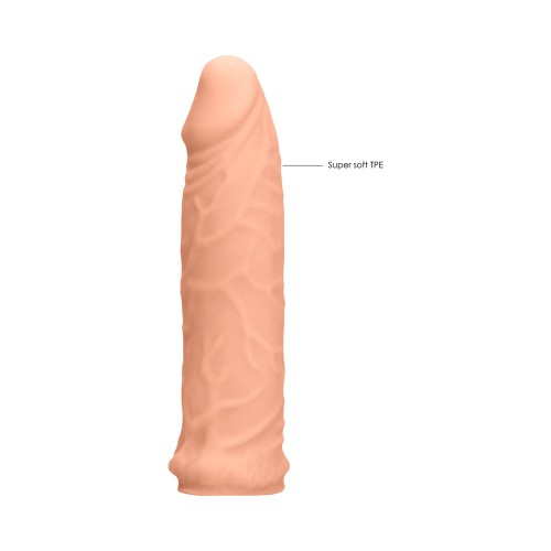 Extensor de Pene Realista RealRock de 6 in. - Beige