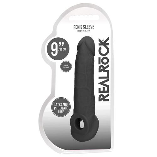 Extensor de Pene Realista RealRock de 9 Pulgadas