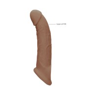 RealRock Realistic 9 in. Penis Sleeve Extender - Authentic Feel