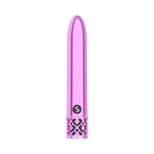 Royal Gems Shiny Bullet Vibrator - Rechargeable Pleasure