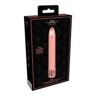 Royal Gems Vibrador Bullet Recargable Brillante Rosa Oro