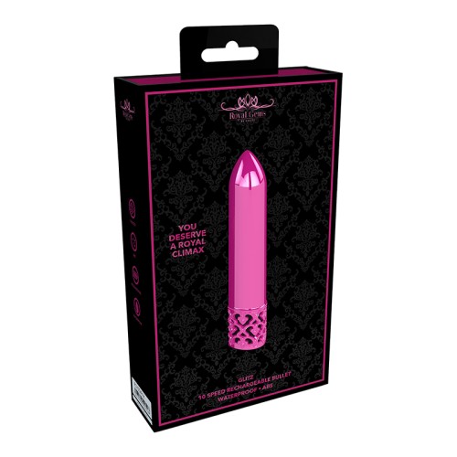 Vibrador de Bala Recargable Royal Gems Glitz Rosa