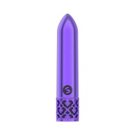 Royal Gems Glitz Rechargeable Bullet Vibrator Purple