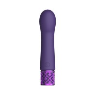 Vibrador Bullet Curvo de Silicona Royal Gems Bijou para la Vibración Definitiva