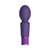 Vibrador Recargable Royal Gems Brilliant Morado