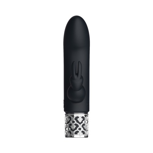 Vibrador Conejito Recargable Royal Gems Dazzling para Placer Definitivo