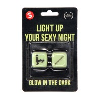 S-Line Glow in the Dark Sex Dice - Exciting Play