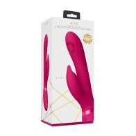 Rechargeable VIVE AIMI Rabbit Vibrator - Innovative Pleasure