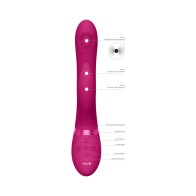 Vibrador con Onda Pulsante VIVE AIMI Recargable - Placer Innovador