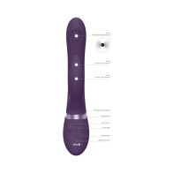 Vibrador Conejo Reversible VIVE AIMI para Estimulación Máxima