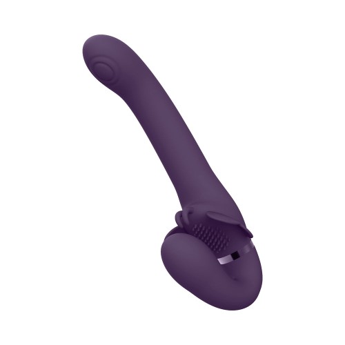 VIVE SATU Triple Motor Pulse-Wave Vibrator Purple