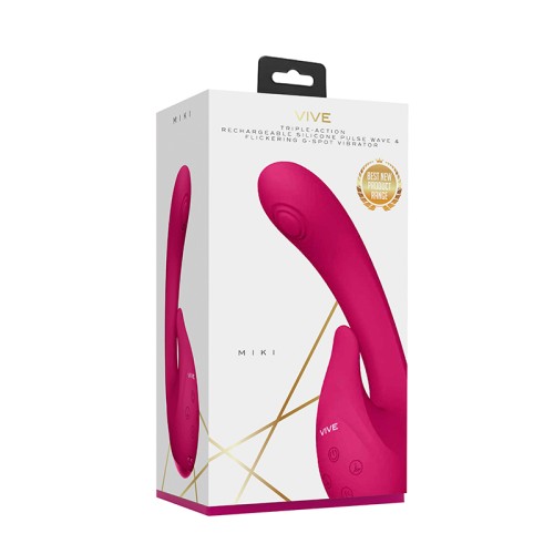 VIVE MIKI Vibrador Recargable para el Punto G - Placer Innovador