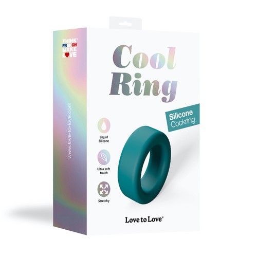 Love to Love Cool Ring Silicone Cockring