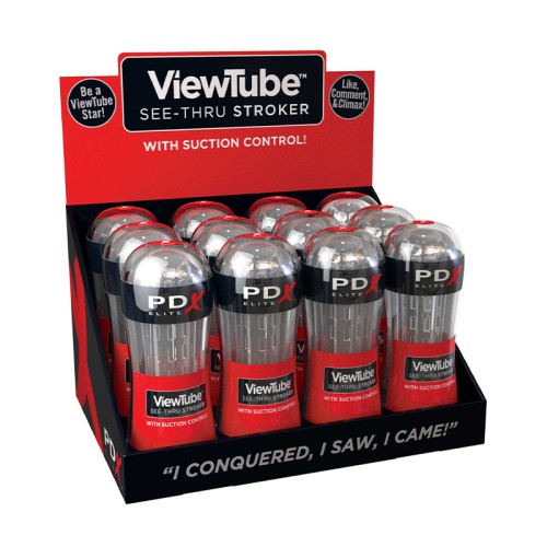 PDX Elite ViewTube See-Thru Stroker