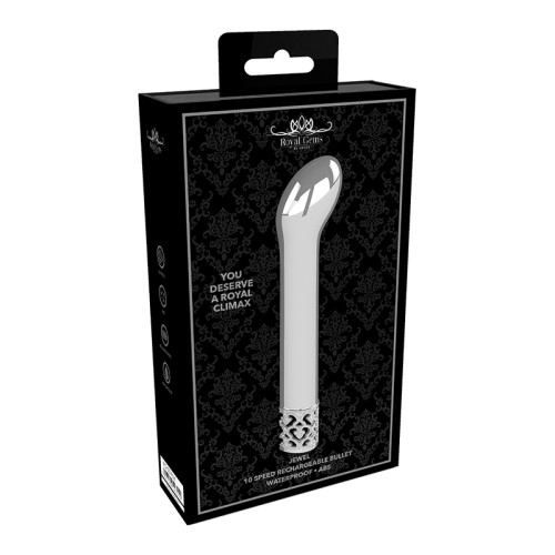 Royal Gems Silver Bullet Vibrator - Elegant & Powerful