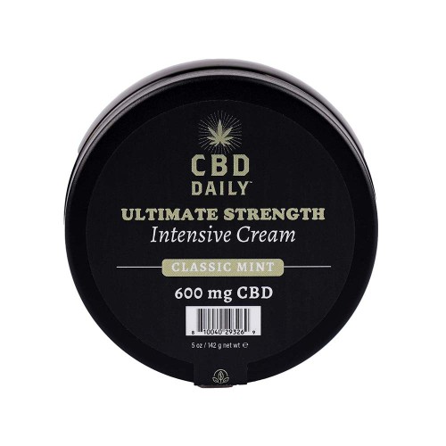 Crema CBD Menta 5 oz Earthly Body