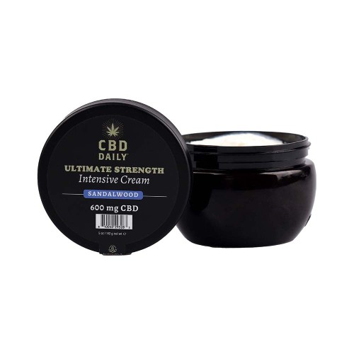 Earthly Body CBD Cream Sandalwood