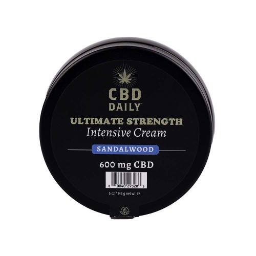 Earthly Body CBD Cream Sandalwood