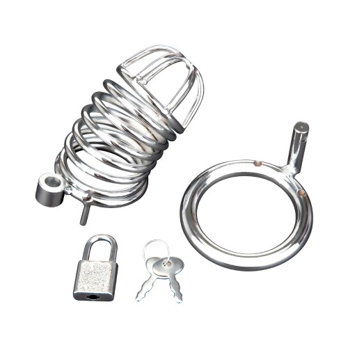 Blue Line Deluxe Chastity Cage