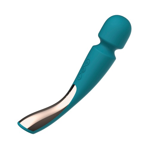 LELO SMART WAND 2 Medium Rechargeable Wand Vibrator Ocean Blue - Ultimate Pleasure