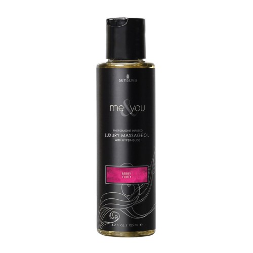 Aceite de Masaje Pheromone Me & You Sensuva