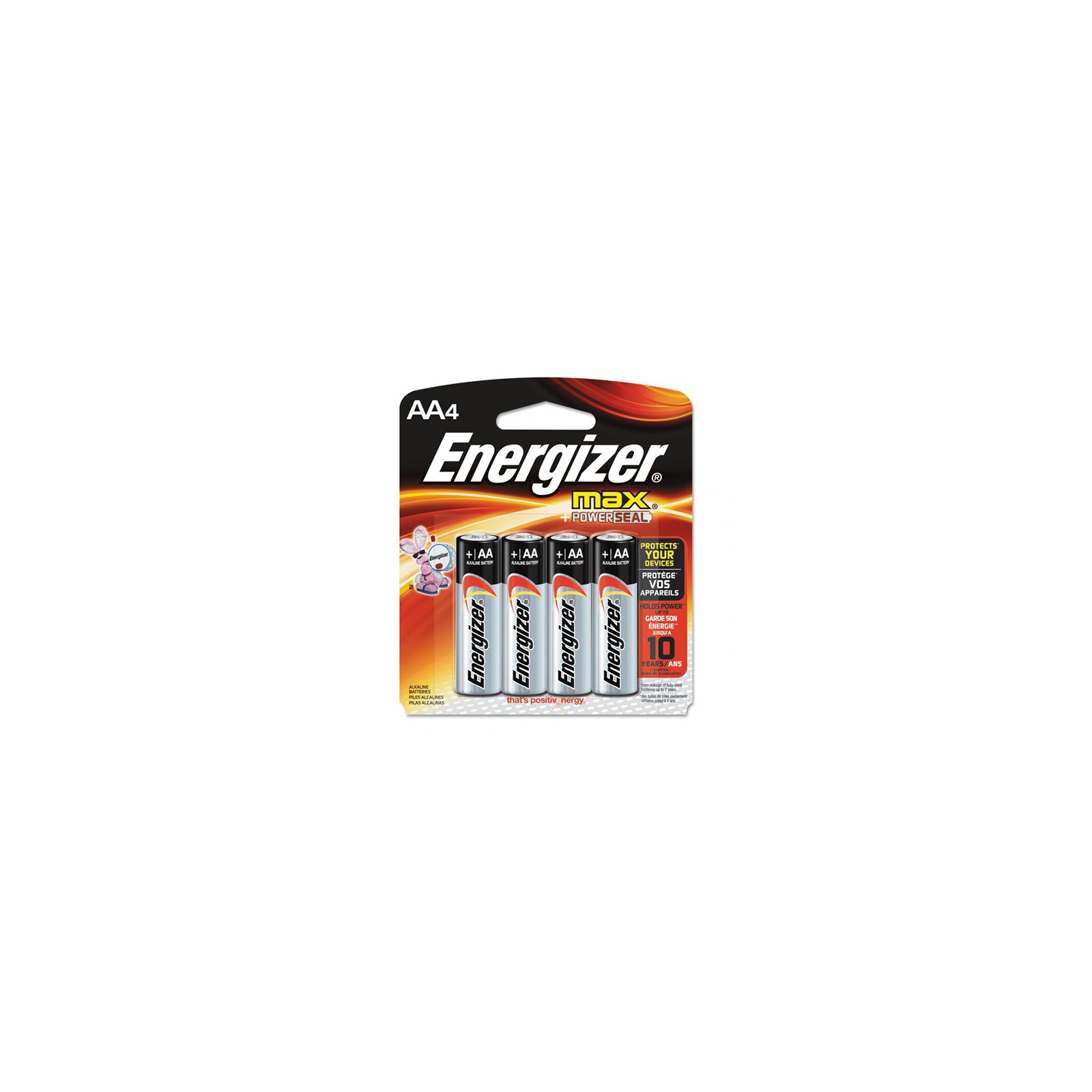 Energizer Batería AA de Larga Duración Paquete de 4