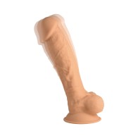 Dildo Recargable FLESHSTIXXX de 8 in. de Curve Toys